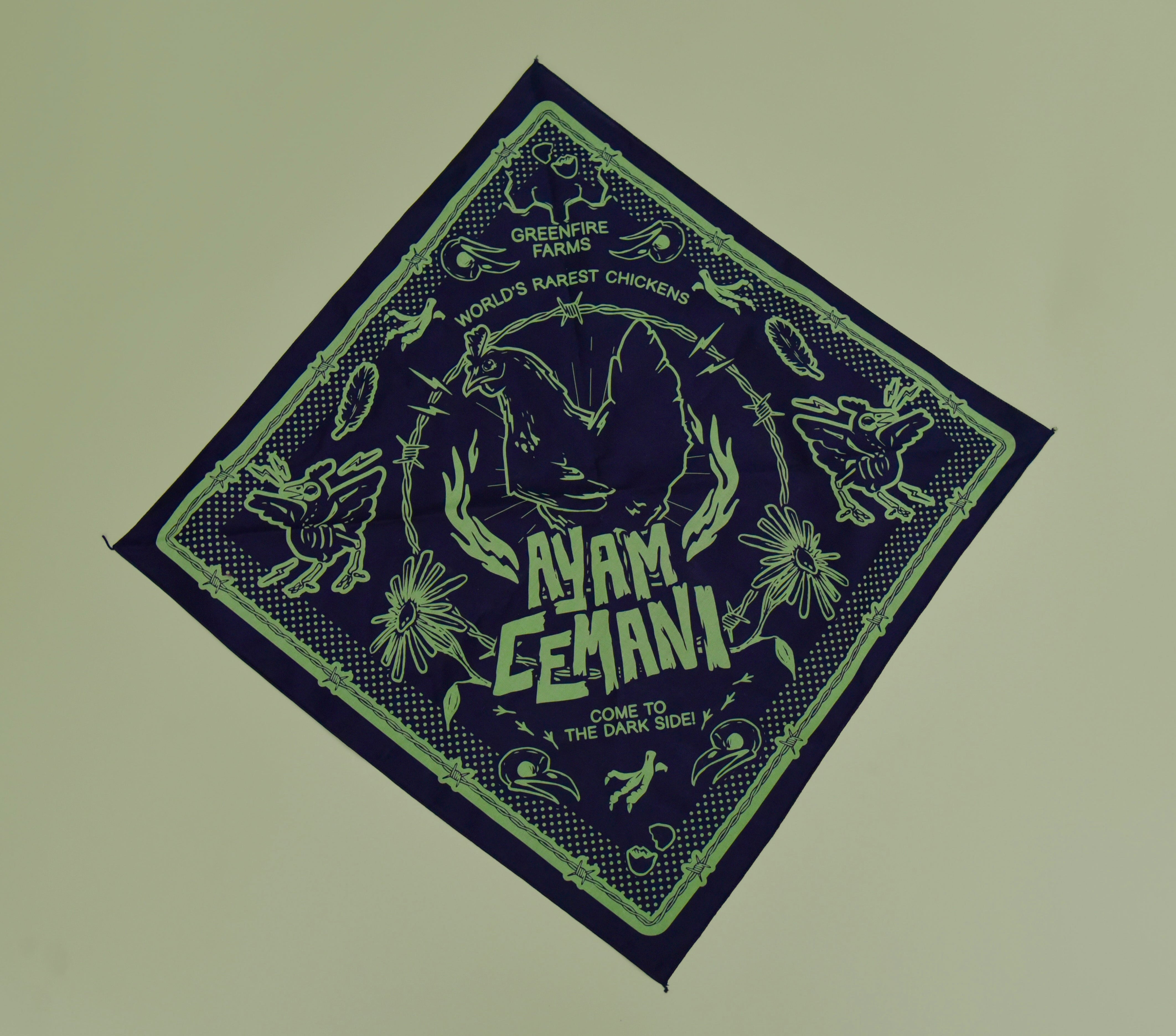 Ayam Cemani Bandana